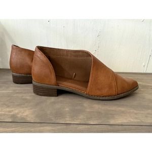 Cynthia Rowley Royal Tan Slip On Flats Size 6.5